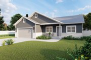 Traditional Style House Plan - 3 Beds 2 Baths 1280 Sq/Ft Plan #1060-192 