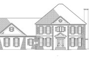 Colonial Style House Plan - 5 Beds 3.5 Baths 3978 Sq/Ft Plan #17-2803 