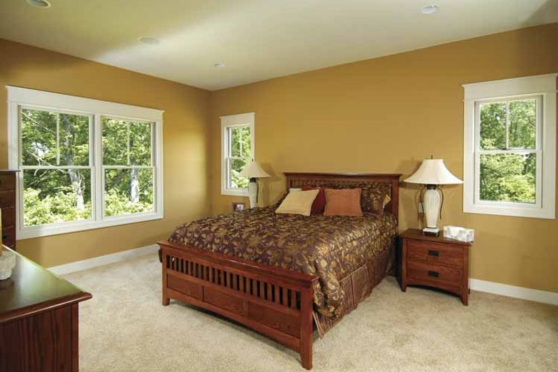 Home Plan - Interior - Bedroom for Craftsman House Plan #928-88 - 3 bed, 2.5 bath