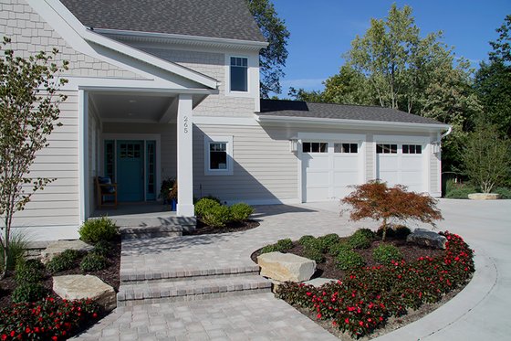 Exterior - Front Elevation 4 for Country House Plan #928-278 - 3 bed, 3.5 bath