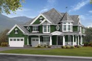 Victorian Style House Plan - 4 Beds 3.5 Baths 4060 Sq/Ft Plan #132-476 