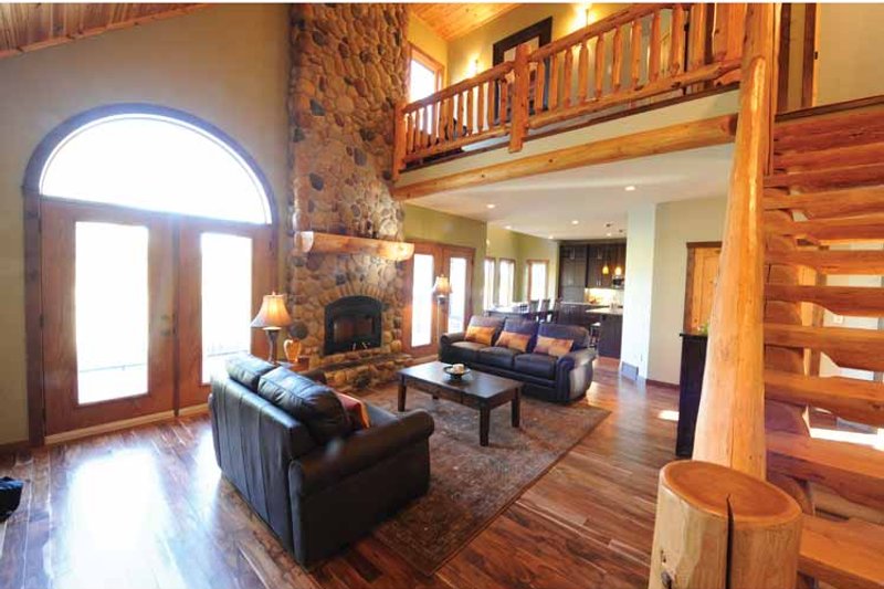 Dream House Plan - Interior - Family Room for Craftsman House Plan #23-2485 - 3 bed, 2.5 bath