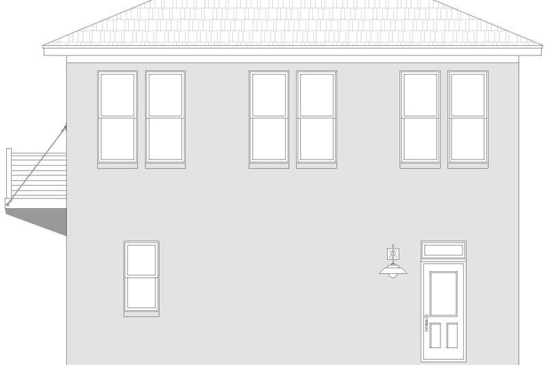 Dream House Plan - Exterior - Other Elevation 1 for Contemporary House Plan #932-663 - 2 bed, 1 bath
