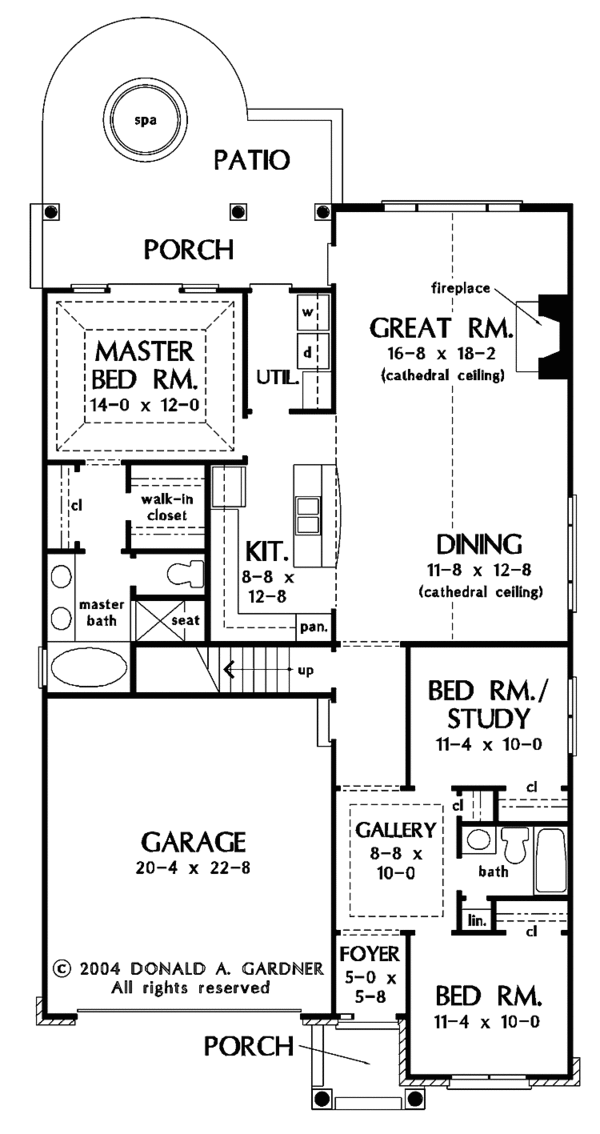 Home Plan - Country Floor Plan - Main Floor Plan #929-760