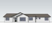 Ranch Style House Plan - 3 Beds 2.5 Baths 1996 Sq/Ft Plan #1105-9 