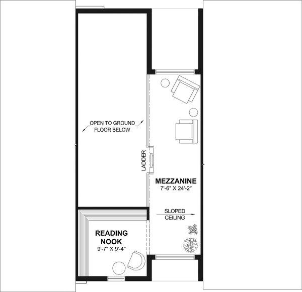 House Blueprint - Contemporary Floor Plan - Other Floor Plan #23-2873
