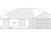 Ranch Style House Plan - 3 Beds 2 Baths 1212 Sq/Ft Plan #1058-31 