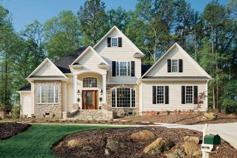 Home Plan - Exterior - Front Elevation 3 for Traditional House Plan #929-321 - 3 bed, 2.5 bath