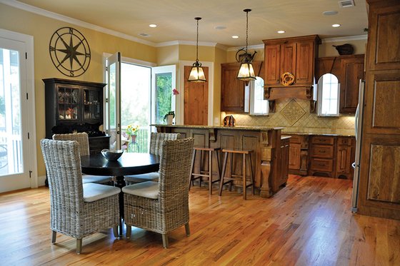 Interior - Kitchen for Craftsman House Plan #437-69 - 4 bed, 3.5 bath