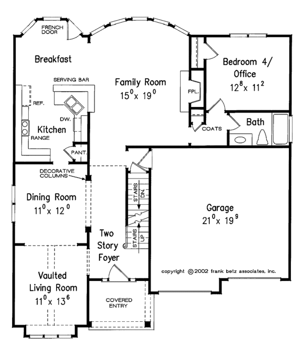 House Plan Design - Country Floor Plan - Main Floor Plan #927-747
