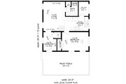 Contemporary Style House Plan - 1 Beds 1 Baths 823 Sq/Ft Plan #932-1158 