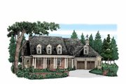 Colonial Style House Plan - 4 Beds 3.5 Baths 3325 Sq/Ft Plan #927-525 