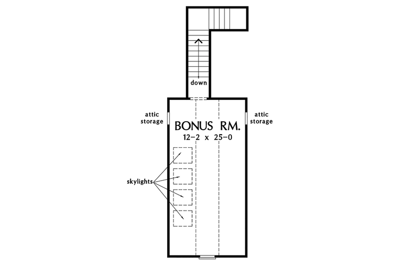 Home Plan - Floor Plan - Other Floor for European House Plan #929-967 - 3 bed, 2 bath