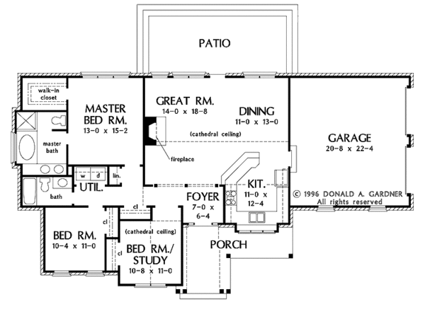 Home Plan - European Floor Plan - Main Floor Plan #929-464