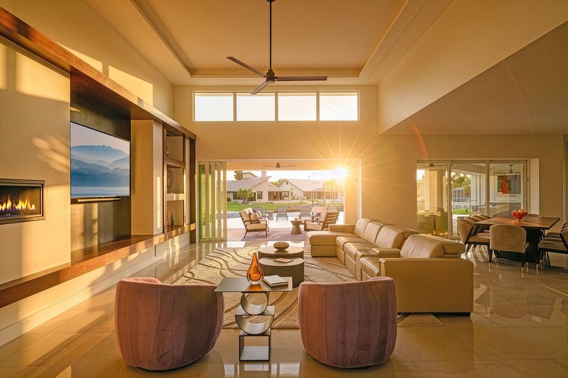 Architectural House Design - Interior - Family Room 4 for Contemporary House Plan #938-164 - 3 bed, 3.5 bath