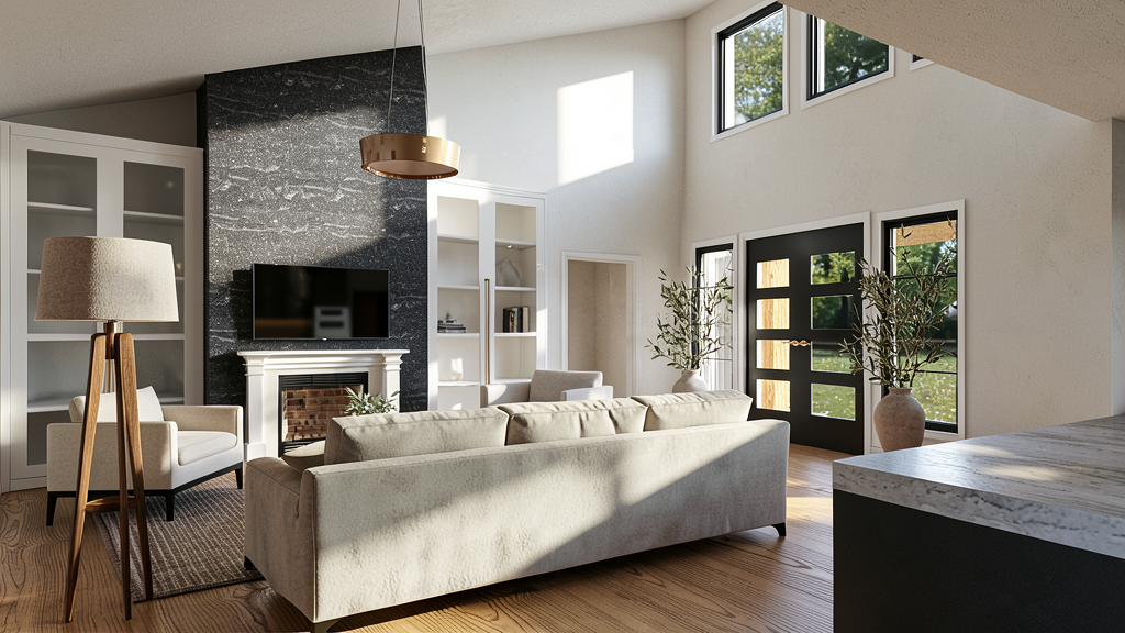 Interior - Family Room 2 for Contemporary House Plan #1064-491 - 2 bed, 2 bath
