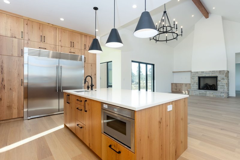 House Blueprint - Interior - Kitchen 2 for Contemporary House Plan #892-44 - 3 bed, 3.5 bath