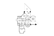 Mediterranean Style House Plan - 4 Beds 4 Baths 5498 Sq/Ft Plan #930-436 