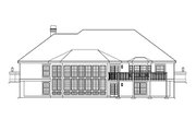 Traditional Style House Plan - 4 Beds 3.5 Baths 2636 Sq/Ft Plan #57-360 