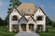 European Style House Plan - 2 Beds 2.5 Baths 3020 Sq/Ft Plan #17-2526 