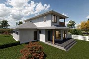 Country Style House Plan - 2 Beds 2.5 Baths 1765 Sq/Ft Plan #1101-46 Exterior 