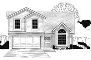 Traditional Style House Plan - 3 Beds 2 Baths 1246 Sq/Ft Plan #67-124 