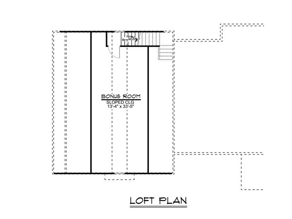 Home Plan - Craftsman Floor Plan - Upper Floor Plan #1064-30
