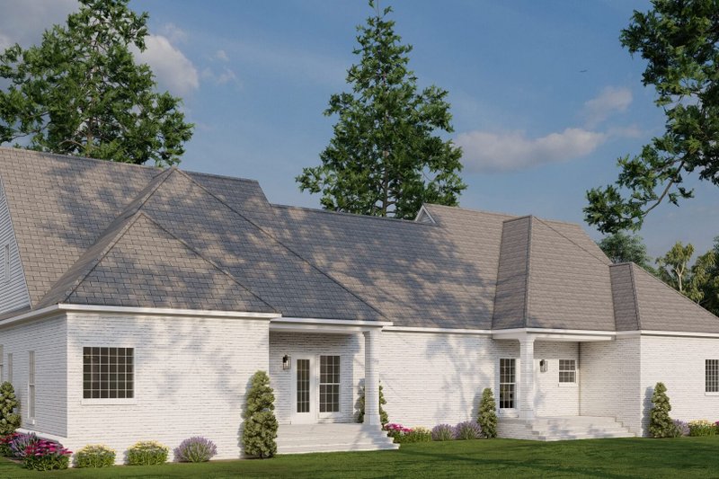 Home Plan - Exterior - Other Elevation 1 for European House Plan #17-2009 - 3 bed, 2.5 bath