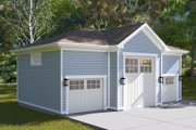 Farmhouse Style House Plan - 0 Beds 0 Baths 954 Sq/Ft Plan #1060-249 