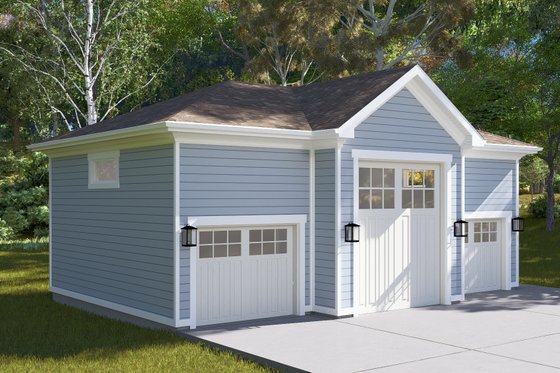 Exterior - Front Elevation 6 for Farmhouse House Plan #1060-249, 0 bath