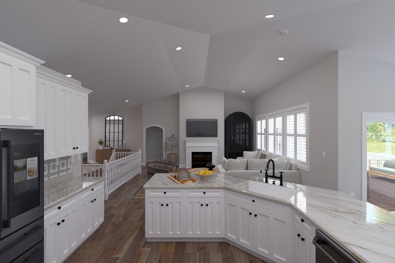 Home Plan - Interior - Kitchen 2 for Craftsman House Plan #1060-503 - 2 bed, 2 bath