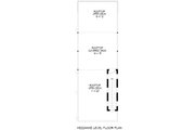 Contemporary Style House Plan - 4 Beds 3 Baths 1682 Sq/Ft Plan #932-1324 