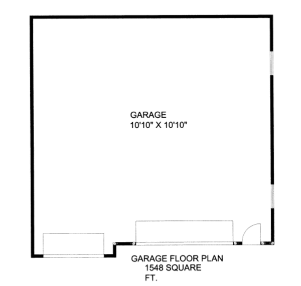 Traditional Style House Plan - 0 Beds 0 Baths 1548 Sq/Ft Plan #117-718 ...