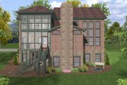 Craftsman Style House Plan - 4 Beds 4 Baths 2964 Sq/Ft Plan #56-562 