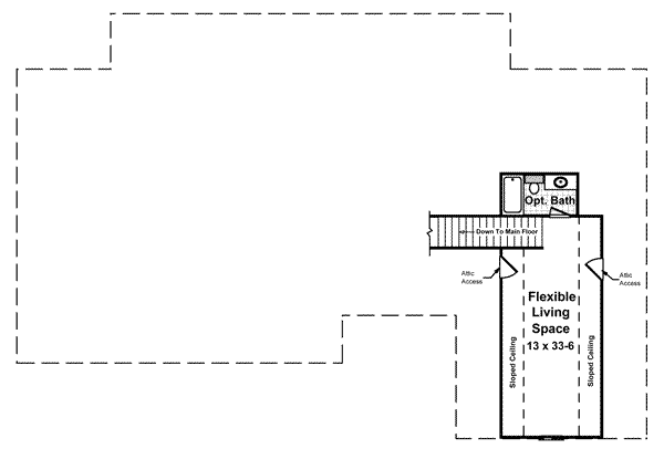 Farmhouse Floor Plan - Other Floor Plan #21-118
