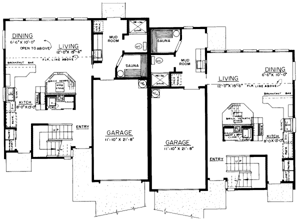 Floor Plan - Main Floor Plan #303-423