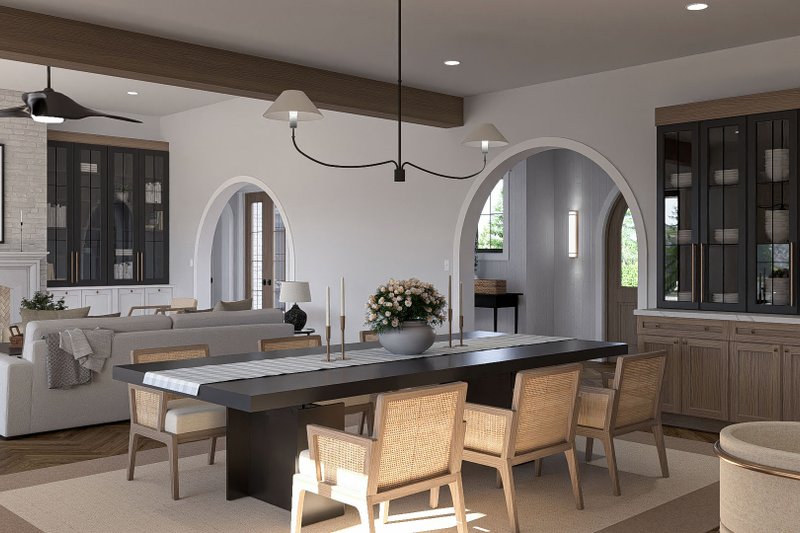 Dream House Plan - Interior - Dining Room 3 for Modern House Plan #455-393 - 5 bed, 4 bath