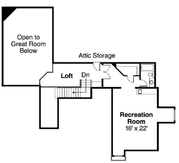 Dream House Plan - Craftsman Floor Plan - Other Floor Plan #124-673