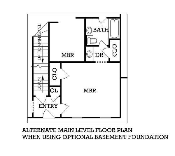 Home Plan - Traditional Floor Plan - Other Floor Plan #45-116