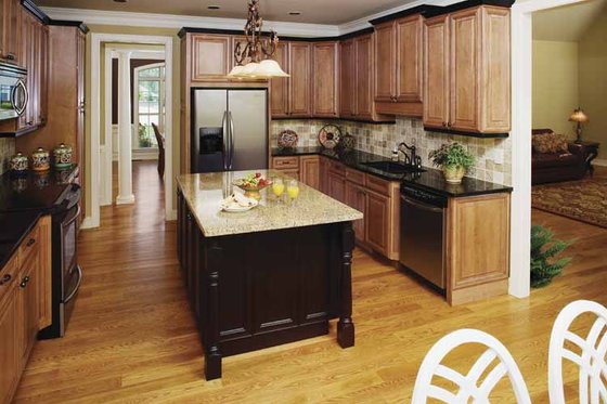 Interior - Kitchen for Ranch House Plan #929-601 - 3 bed, 2 bath