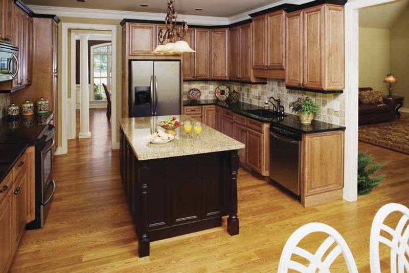 Home Plan - Interior - Kitchen for Ranch House Plan #929-601 - 3 bed, 2 bath