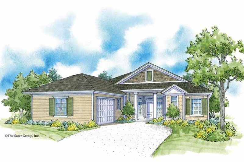 House Design - Country Exterior - Front Elevation Plan #930-368