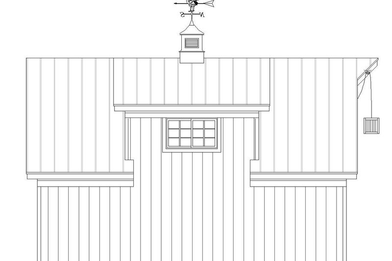Dream House Plan - Exterior - Other Elevation for Farmhouse House Plan #932-323, 0 bath