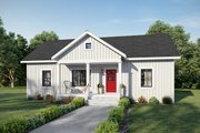 Farmhouse Style House Plan - 3 Beds 2 Baths 1035 Sq/Ft Plan #44-224 