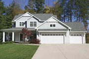 Country Style House Plan - 4 Beds 2.5 Baths 2021 Sq/Ft Plan #928-160 