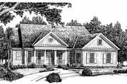 Classical Style House Plan - 3 Beds 2.5 Baths 2072 Sq/Ft Plan #927-352 