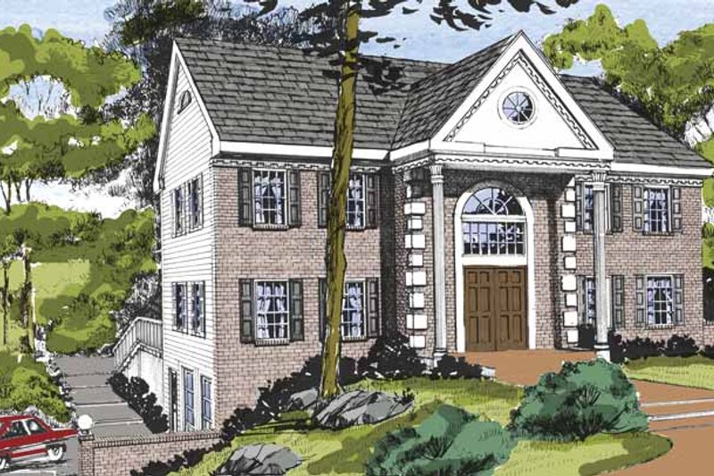 Home Plan - Traditional Exterior - Front Elevation Plan #314-266