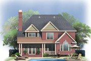 Colonial Style House Plan - 4 Beds 3.5 Baths 2969 Sq/Ft Plan #929-852 