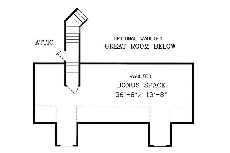 Home Plan - Floor Plan - Upper Floor for Country House Plan #314-230 - 3 bed, 2.5 bath
