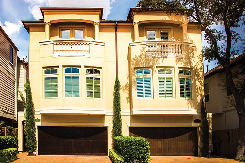 Architectural House Design - Exterior - Front Elevation 4 for Mediterranean House Plan #1021-16 - 4 bed, 6 bath